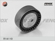 FENOX R14119 Ролик натяжной поликлинового ремня. Ø 75x26мм
