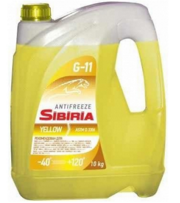Sibiria 802165 Антифриз SIBIRIA  ANTIFREEZE -40 желтый  5кг