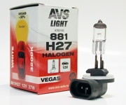 AVS A78216S Галогенная лампа AVS Vegas H27/881 12V.27W (1 шт.)