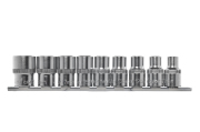 Kraft KT700312 Набор головок торцевых 1/2&quot;Dr 9 шт. 10-22 мм