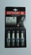 BRISK L17YC Свеча зажигания компл. (4шт) для а/м ГАЗ 3302, 3110 дв.405, 406, 409 (0.7) SUPER