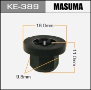 Masuma KE389 Клипса (пластиковая крепежная деталь)