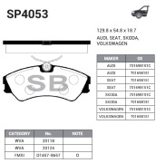 Sangsin brake SP4053