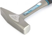 GROSS 10402 Молоток слесарный, цельнокованый, трехкомпонентная рукоятка, 500 г Gross