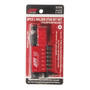 JTC JTC5358 Набор бит 1/4&quot;&quot;DR TORX с отверстием T10H-T40H с Г-образным держателем 8 предметов