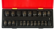 JTC JTCK4223 Набор головок торцевых ударных 6-гранных 1/2&quot;&quot; 8-32мм (в кейсе) 22шт  /1