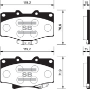 Sangsin brake SP1420