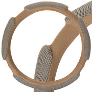 Skyway S01102389 Оплетка SKYWAY Sponge grid 4 подушечки L Бежевая экокожа