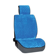 Skyway S03001024 Накидка сиденья меховая искусственная мутон 2 предм. SKYWAY ARCTIC Синий Соты