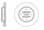Sangsin brake SD1042 Диск   тормозной