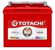 TOTACHI 4562374699687 Батарея аккумуляторная 60А/ч 560А обратная полярн. выносные (Азия) клеммы
