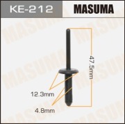 Masuma KE212 Клипса (пластиковая крепежная деталь)