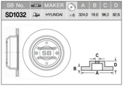 Sangsin brake SD1032