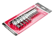 JTC JTC3902 Набор головок торцевых с насадкой TORX с отверстием 1/4-3/8&quot;&quot;, T10H-T60H 11 предметов  /1