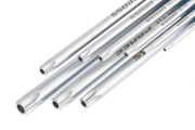 GROSS 16408 Набор ключей имбусовых Torx -TT, 9 шт: T10-T50, экстра-длинные, S2, сатинированные Gross