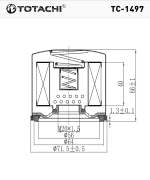 TOTACHI TC1497
