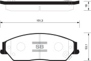 Sangsin brake SP1590