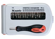 Matrix 11584 Отвертка для точных работ с насадками Fusion, 22 предмета, в пластиковом пенале Matrix