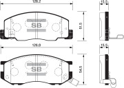 Sangsin brake SP1433