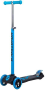NOVATRACK 120RAINBOWBL8 Самокат 3-х колесный Кикборд детский Novatrack RainBow складной 60 кг голубой 120RAINBOW.BL8