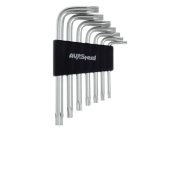 AV Steel AV367307 Набор ключей Г-образных TORX с отверстием TH10-TH40 7 предм.