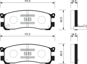 Sangsin brake SP1528