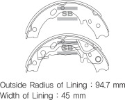 Sangsin brake SA159