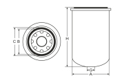 Купить запчасть STB300, SCT, Осушитель воздуха KAMAZ 6 65116/6560/65224/6522/IVECO Stralis AD/Trakker/Strato. Низкие цены. Запчасти доставка. Поиск запчастей.