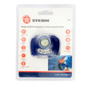 STERN 90566 Фонарь наголовный Extreme, ABS, 3 режим, ИК сенсор, CREE XP-E Led 3Вт 120Лм + 2 reD, 8 ч, 3 х ААА Stern