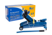 Kraft KT820008 Домкрат подкатной 2,3 т, 135-350 мм, фиксатор, PRO