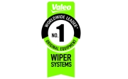 Valeo 575004 Щетка бескаркасная кнопка,боковой штырь 22мм,боковой зажим,верхний замок 475мм