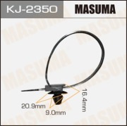 Masuma KJ2350 Клипса (пластиковая крепежная деталь)