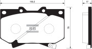 Sangsin brake SP1422