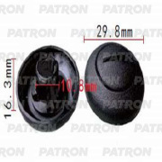 PATRON P371308 Клипса пластмассовая