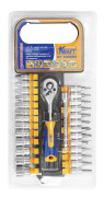 Kraft KT700693 Набор головок торцевых и принадлежностей 1/4&quot;Dr 28 предметов