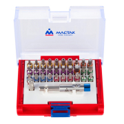 Мастак 05810032C Набор вставок (бит) 1/4&quot;&quot;, PH, PZ, Hex, Torx, Slotted, 32 предмета