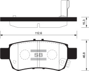 Sangsin brake SP1428