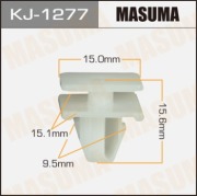 Masuma KJ1277 Клипса (пластиковая крепежная деталь)