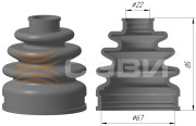 SEVI 61265030 Чехол привода наружный с хомутами и смазкой для а/м DAEWOO/CHEVROLET MATIZ(98-),  CHEVROLET SPARK(98-05), HYUNDAI GETZ(02-05) "СЭВИ-ЭКСПЕРТ
