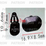 PATRON P370935 Клипса пластмассовая