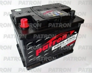 PATRON PB55430L Батарея аккумуляторная 55А/ч 430А 12В прямая поляр. стандартные (Европа) клеммы