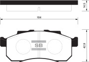 Sangsin brake SP1608