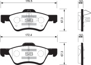 Sangsin brake SP1497