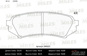 Miles E410221 Колодки тормозные
