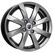 КиК R72473 Диск литой R15 6J 4x100/54.1 ET48 Джемини Дарк платинум