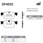 Sangsin brake SP4032