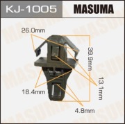 Masuma KJ1005 Клипса (пластиковая крепежная деталь)