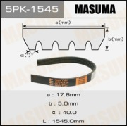 Masuma 5PK1545 Ремень привода навесного оборудования