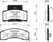 Sangsin brake SP1318