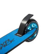 NOVATRACK 100AWOLFBBL9 Самокат 2-х колесный 100 мм Трюковый детский Novatrack Wolf стальной не складной черно-синий 100A.WOLF.BBL9